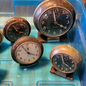 Westclox Big Ben and Baby Ben lot